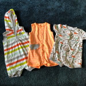 Carters 18 month boys rompers